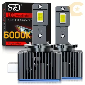 D1S LED Крушки комплект - canbus 120W 6000K