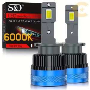 D2S LED Крушки комплект - canbus 120W 6000K