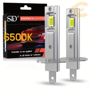H1 LED Крушки 100W 20000LM 6500K – Комплект