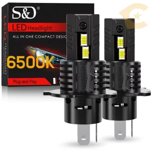 LED H4 6500K крушка Canbus 30000LM