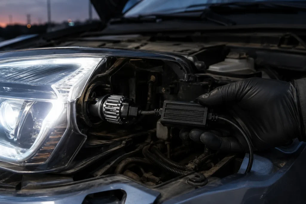 LED крушките трептят