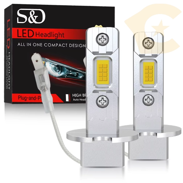 H3 LED Крушки 100W 6500K