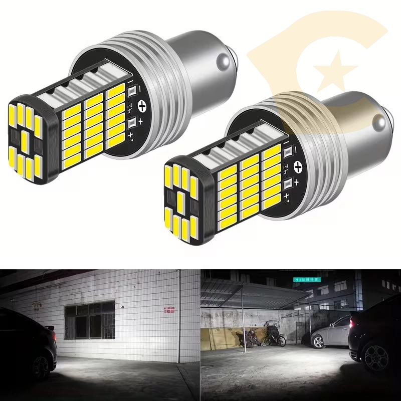 1156 P21W LED Крушки BA15S - Бяла светлина
